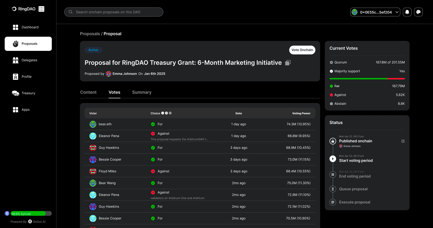 Real-time Proposal Tracking